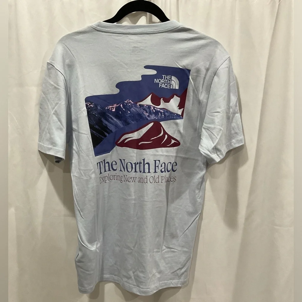 NWOT Places We Love Short Sleeve T-Shirt Dusty Periwinkle